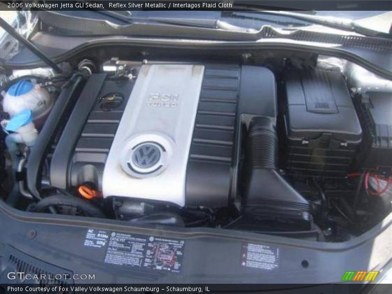 Reflex Silver Metallic / Interlagos Plaid Cloth 2006 Volkswagen Jetta GLI Sedan