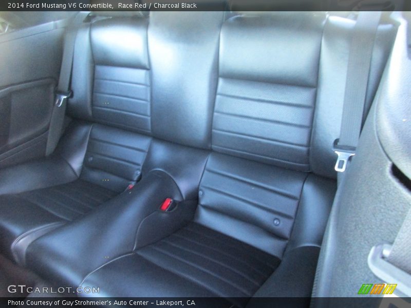 Race Red / Charcoal Black 2014 Ford Mustang V6 Convertible