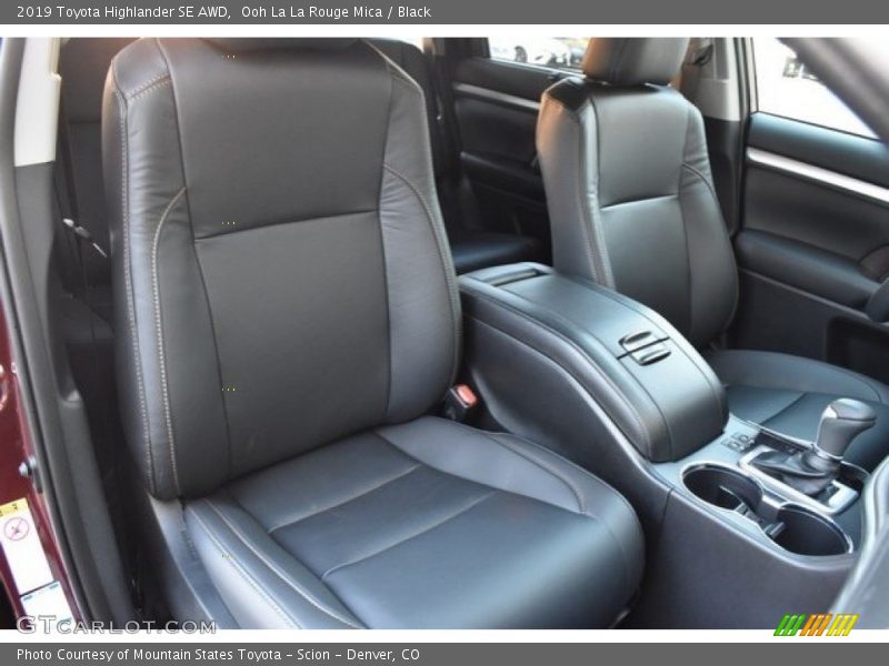 Ooh La La Rouge Mica / Black 2019 Toyota Highlander SE AWD