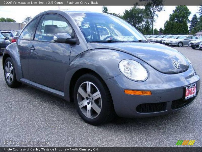 Platinum Grey / Black 2006 Volkswagen New Beetle 2.5 Coupe