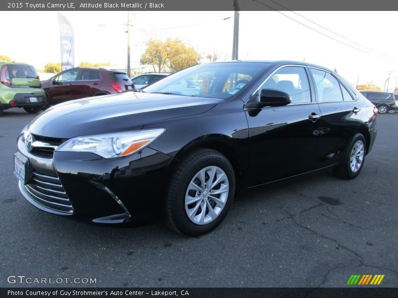 Attitude Black Metallic / Black 2015 Toyota Camry LE