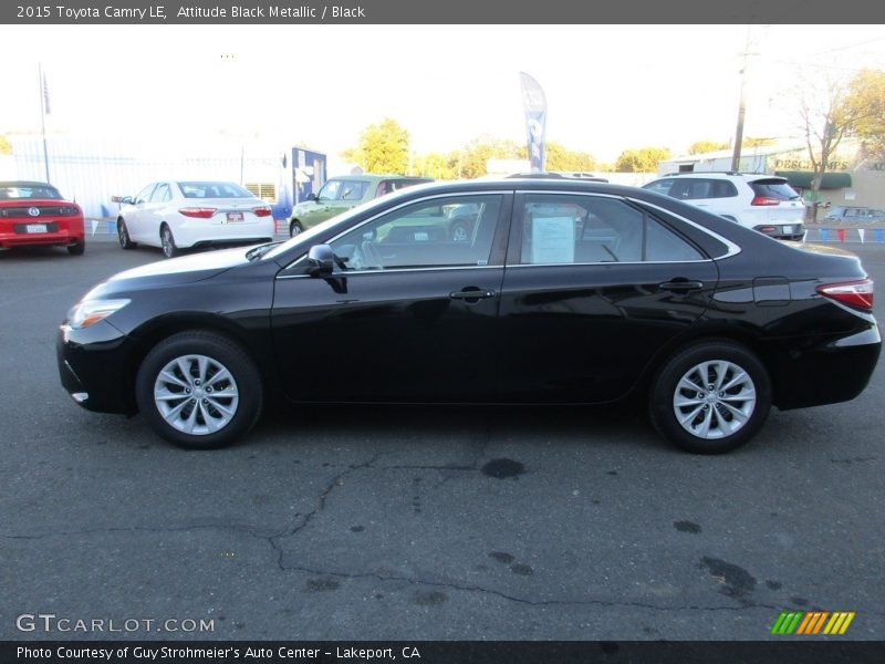 Attitude Black Metallic / Black 2015 Toyota Camry LE