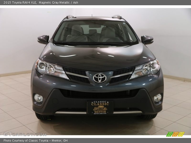 Magnetic Gray Metallic / Ash 2015 Toyota RAV4 XLE