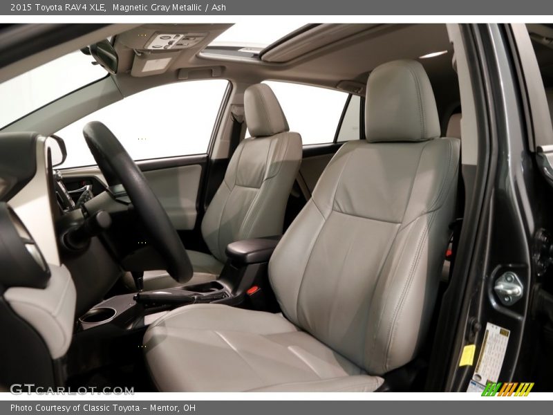 Magnetic Gray Metallic / Ash 2015 Toyota RAV4 XLE