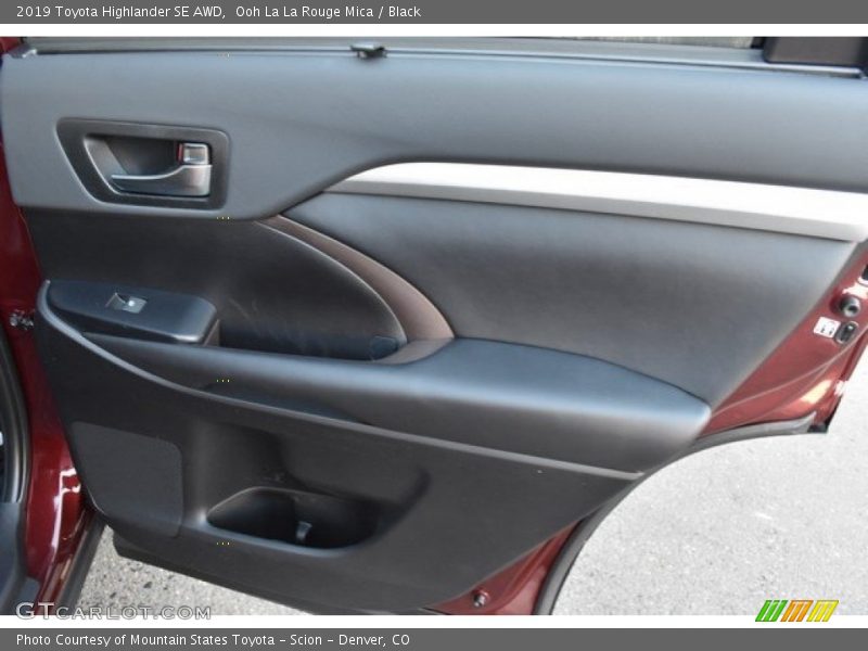 Ooh La La Rouge Mica / Black 2019 Toyota Highlander SE AWD