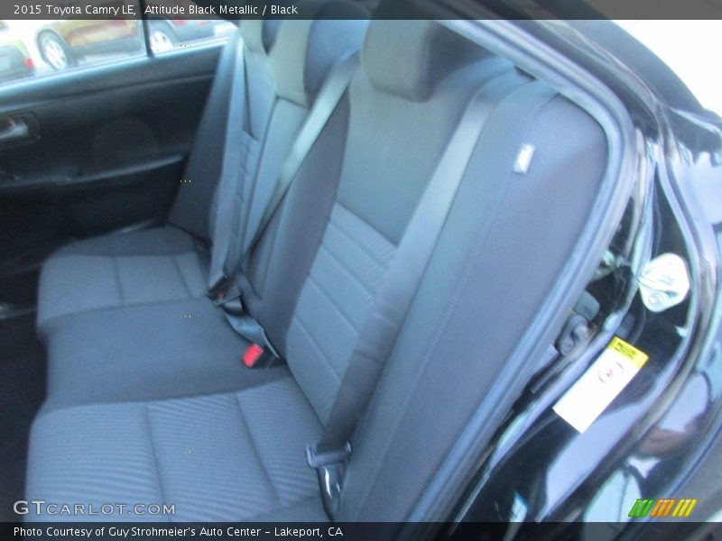 Attitude Black Metallic / Black 2015 Toyota Camry LE