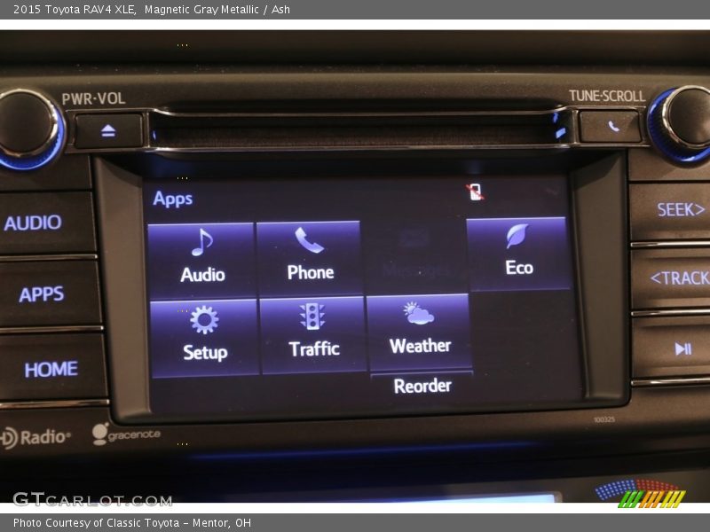 Magnetic Gray Metallic / Ash 2015 Toyota RAV4 XLE