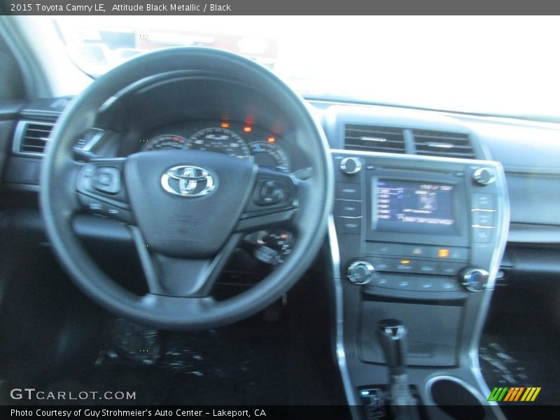 Attitude Black Metallic / Black 2015 Toyota Camry LE
