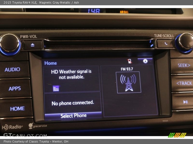 Magnetic Gray Metallic / Ash 2015 Toyota RAV4 XLE