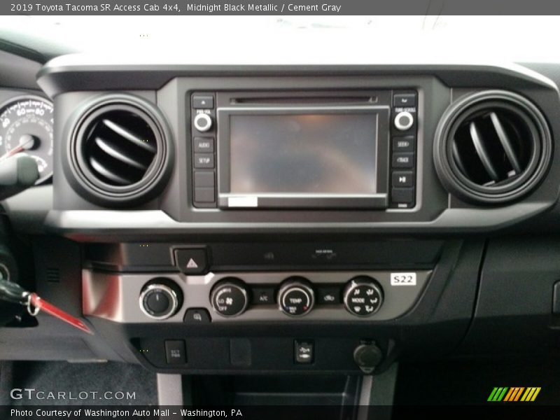 Controls of 2019 Tacoma SR Access Cab 4x4
