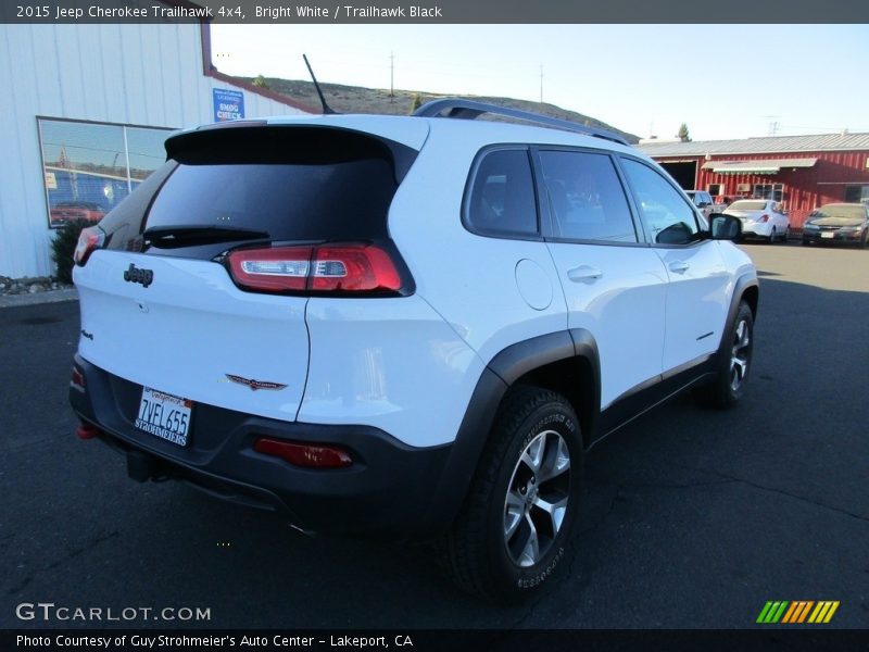 Bright White / Trailhawk Black 2015 Jeep Cherokee Trailhawk 4x4