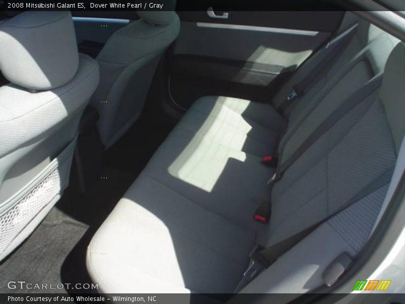 Dover White Pearl / Gray 2008 Mitsubishi Galant ES