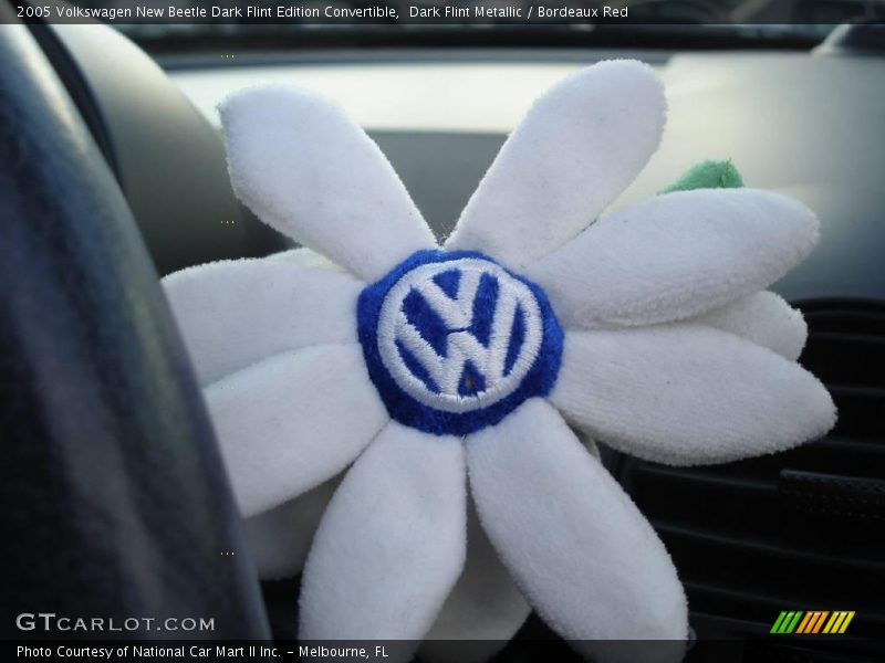 Dark Flint Metallic / Bordeaux Red 2005 Volkswagen New Beetle Dark Flint Edition Convertible