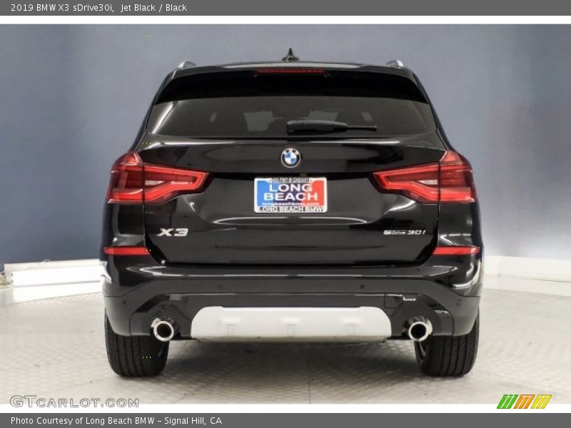 Jet Black / Black 2019 BMW X3 sDrive30i