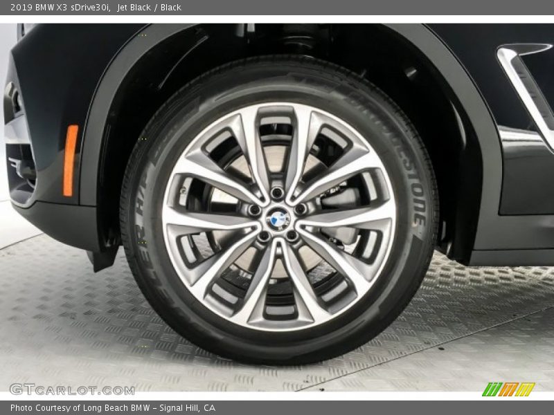 Jet Black / Black 2019 BMW X3 sDrive30i