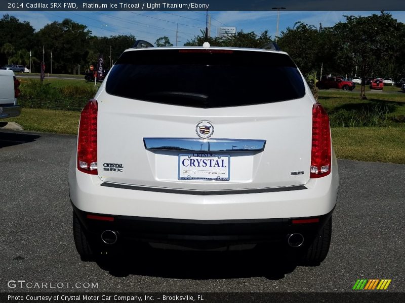 Platinum Ice Tricoat / Light Titanium/Ebony 2014 Cadillac SRX FWD