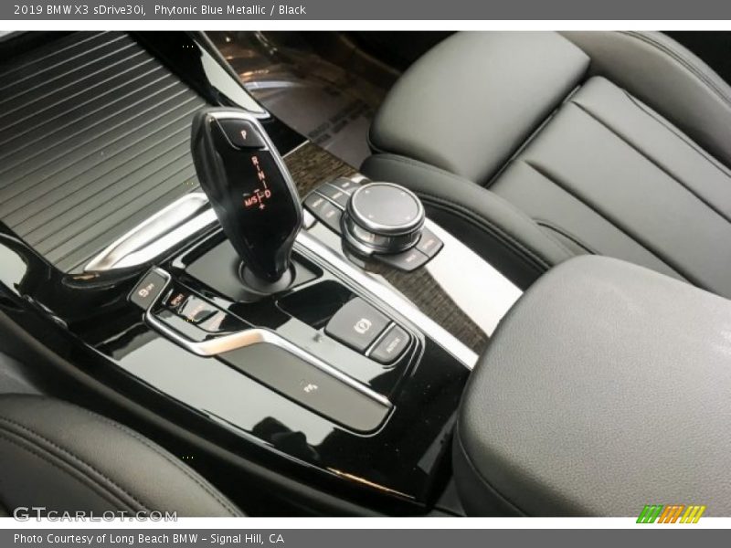 Phytonic Blue Metallic / Black 2019 BMW X3 sDrive30i