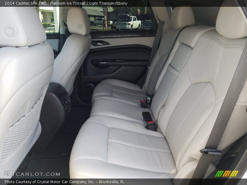 Platinum Ice Tricoat / Light Titanium/Ebony 2014 Cadillac SRX FWD