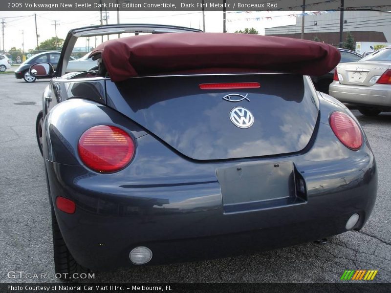 Dark Flint Metallic / Bordeaux Red 2005 Volkswagen New Beetle Dark Flint Edition Convertible