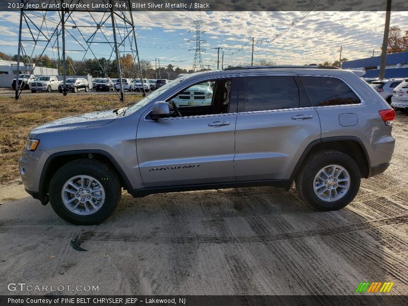 Billet Silver Metallic / Black 2019 Jeep Grand Cherokee Laredo 4x4