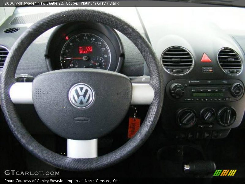 Platinum Grey / Black 2006 Volkswagen New Beetle 2.5 Coupe