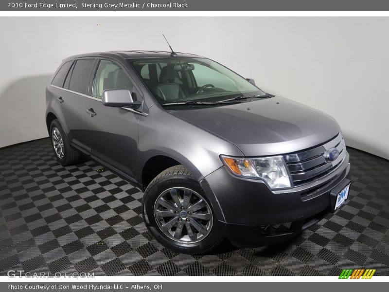 Sterling Grey Metallic / Charcoal Black 2010 Ford Edge Limited