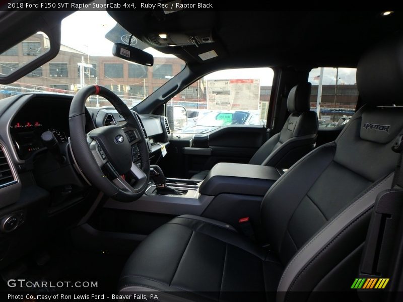 Ruby Red / Raptor Black 2018 Ford F150 SVT Raptor SuperCab 4x4