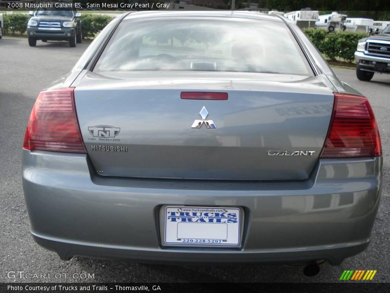 Satin Mesai Gray Pearl / Gray 2008 Mitsubishi Galant ES