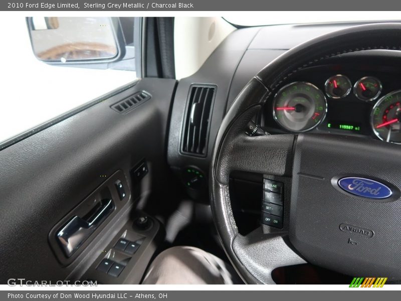 Sterling Grey Metallic / Charcoal Black 2010 Ford Edge Limited