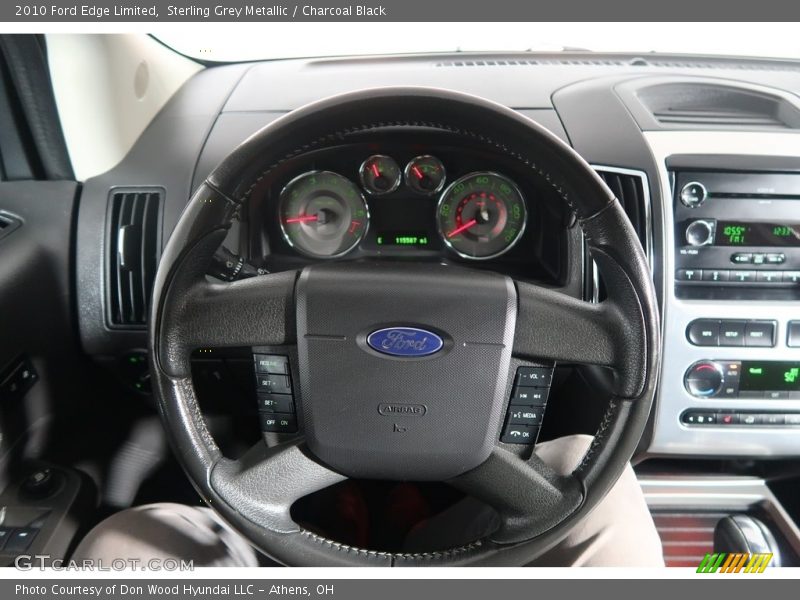 Sterling Grey Metallic / Charcoal Black 2010 Ford Edge Limited