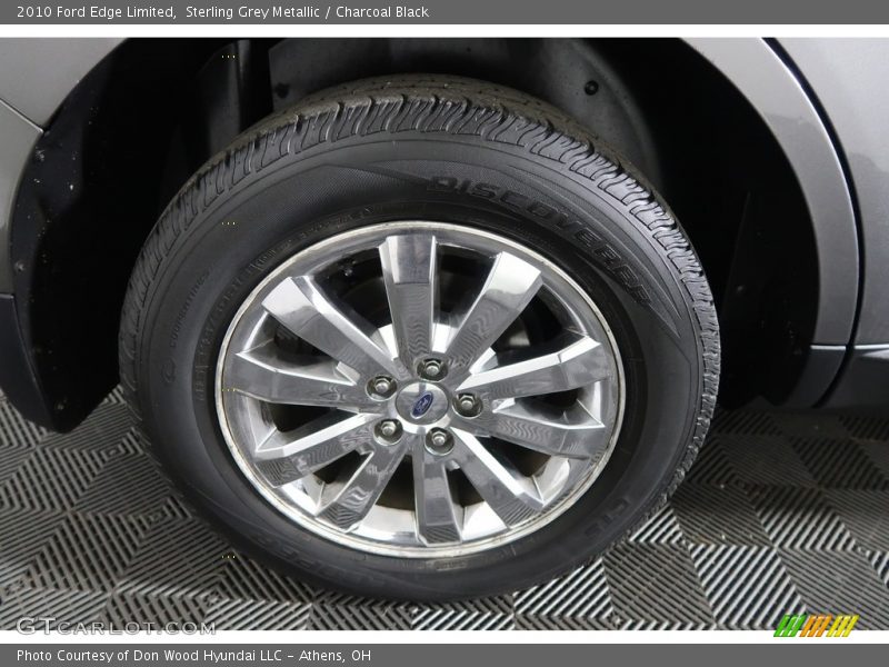 Sterling Grey Metallic / Charcoal Black 2010 Ford Edge Limited