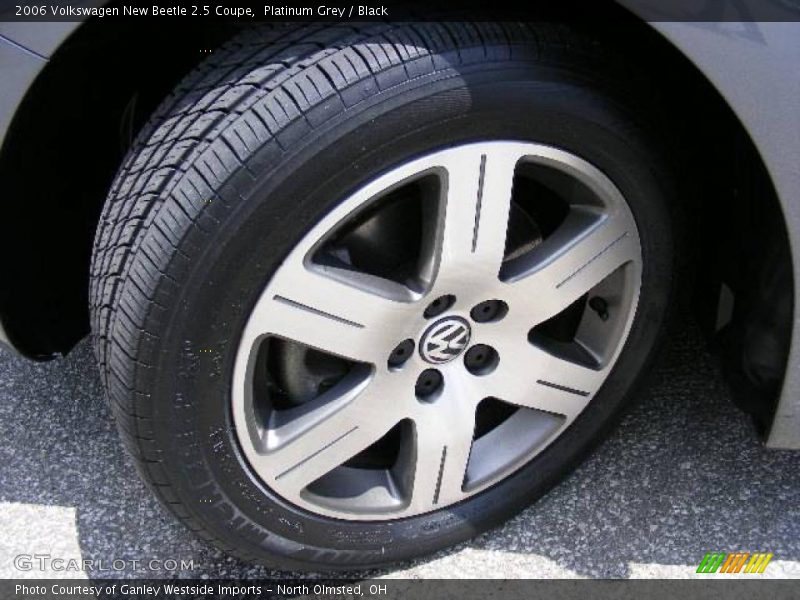 Platinum Grey / Black 2006 Volkswagen New Beetle 2.5 Coupe
