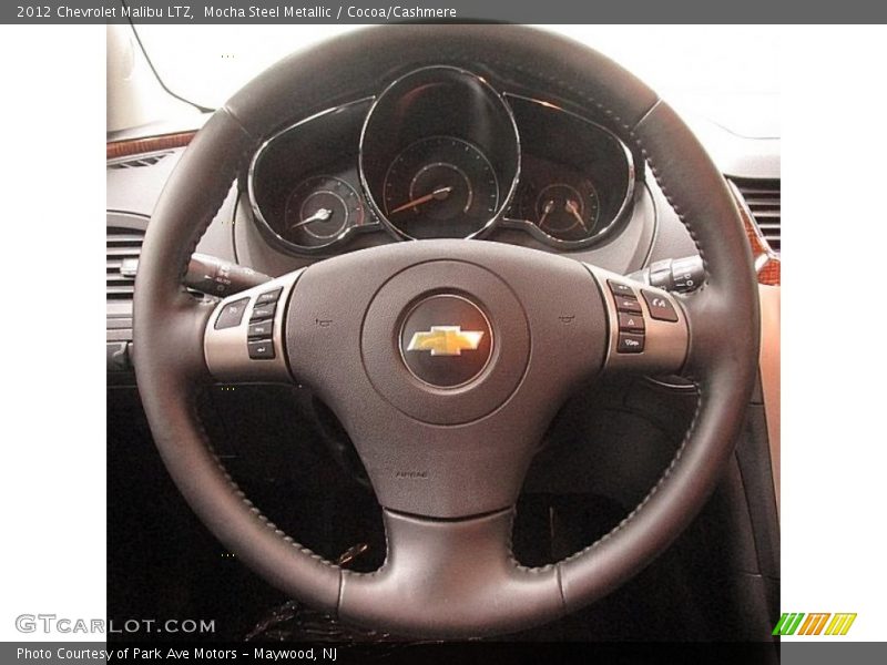 Mocha Steel Metallic / Cocoa/Cashmere 2012 Chevrolet Malibu LTZ