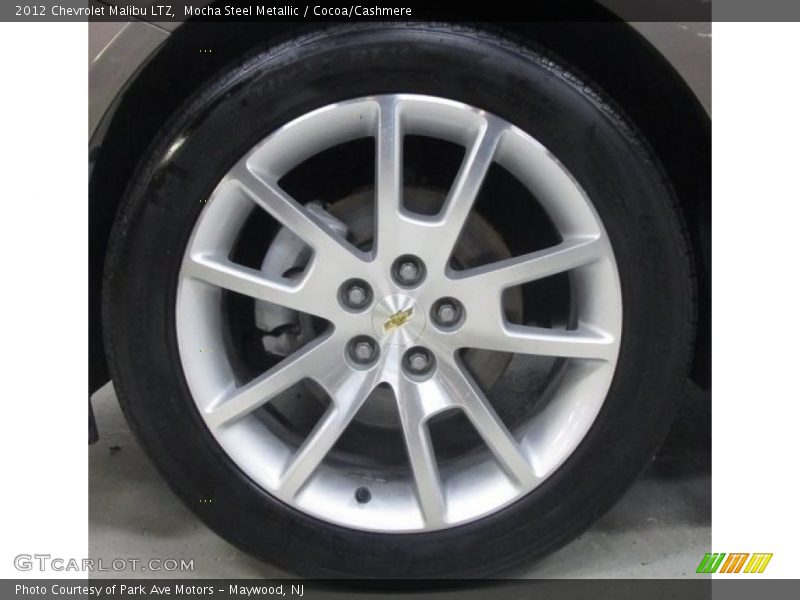 Mocha Steel Metallic / Cocoa/Cashmere 2012 Chevrolet Malibu LTZ