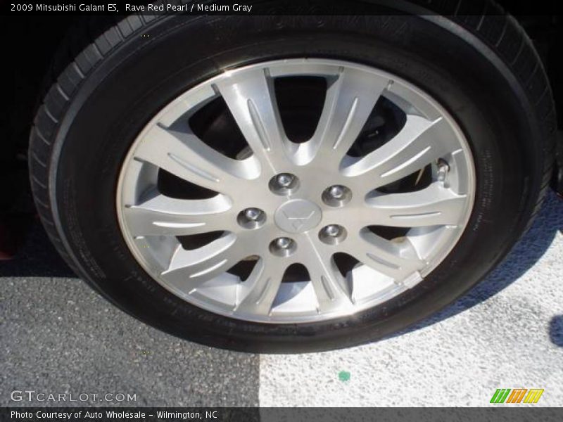Rave Red Pearl / Medium Gray 2009 Mitsubishi Galant ES