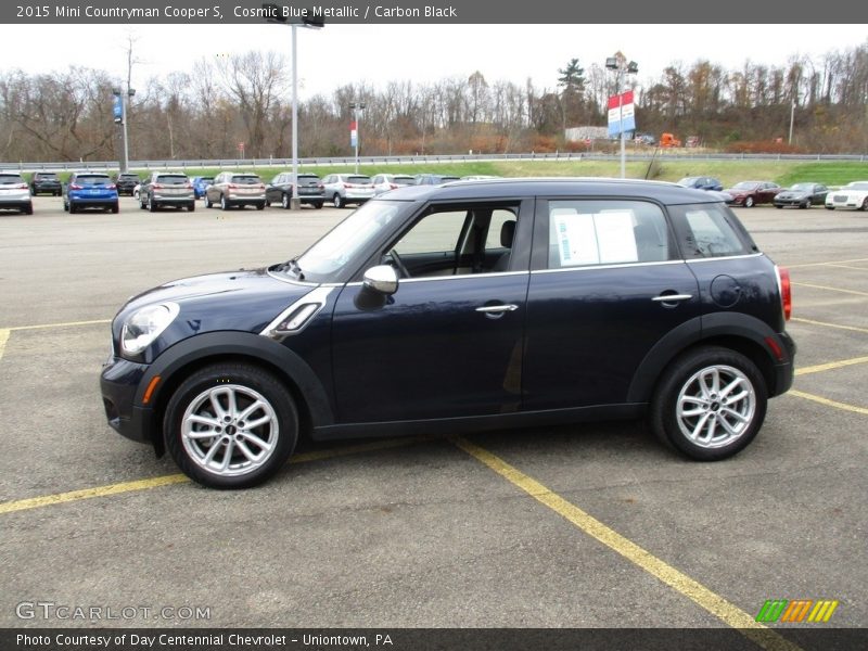 Cosmic Blue Metallic / Carbon Black 2015 Mini Countryman Cooper S
