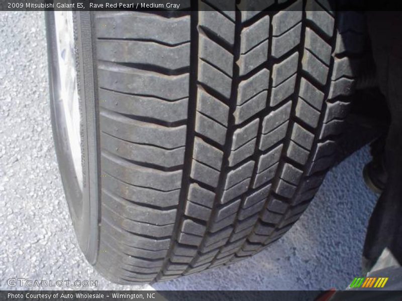 Rave Red Pearl / Medium Gray 2009 Mitsubishi Galant ES