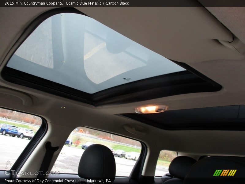 Cosmic Blue Metallic / Carbon Black 2015 Mini Countryman Cooper S