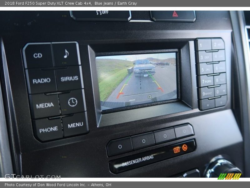 Blue Jeans / Earth Gray 2018 Ford F250 Super Duty XLT Crew Cab 4x4