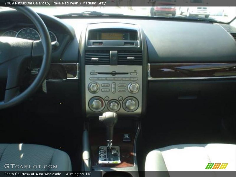 Rave Red Pearl / Medium Gray 2009 Mitsubishi Galant ES
