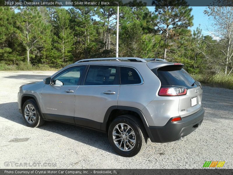 Billet Silver Metallic / Black 2019 Jeep Cherokee Latitude Plus