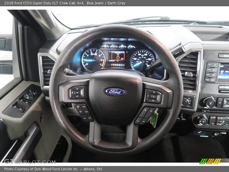 Blue Jeans / Earth Gray 2018 Ford F250 Super Duty XLT Crew Cab 4x4