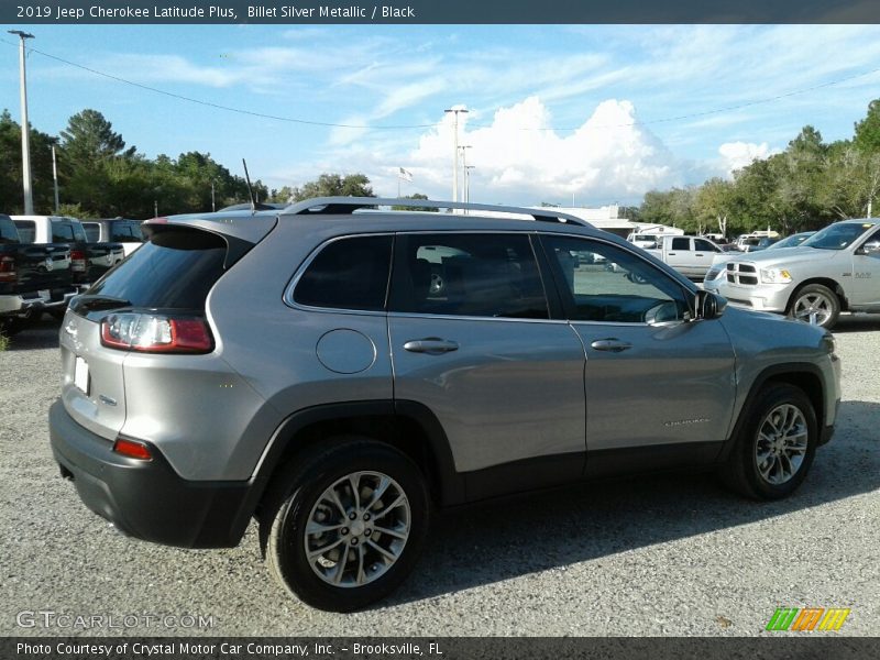 Billet Silver Metallic / Black 2019 Jeep Cherokee Latitude Plus