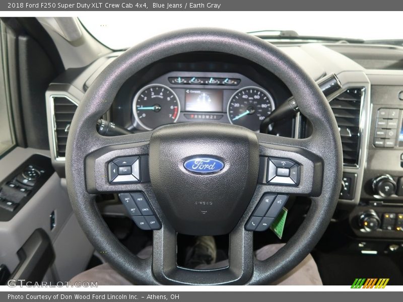 Blue Jeans / Earth Gray 2018 Ford F250 Super Duty XLT Crew Cab 4x4