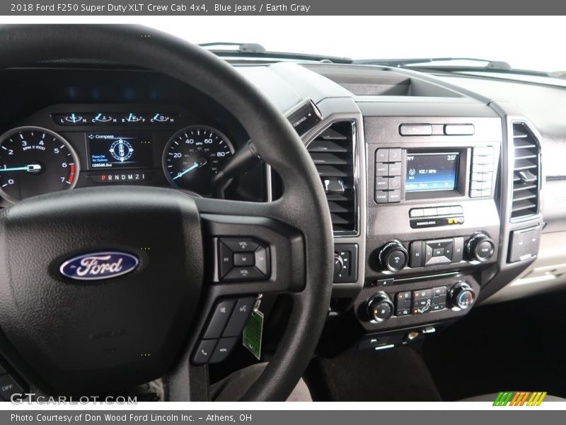 Blue Jeans / Earth Gray 2018 Ford F250 Super Duty XLT Crew Cab 4x4