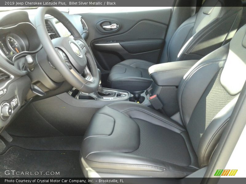 Billet Silver Metallic / Black 2019 Jeep Cherokee Latitude Plus