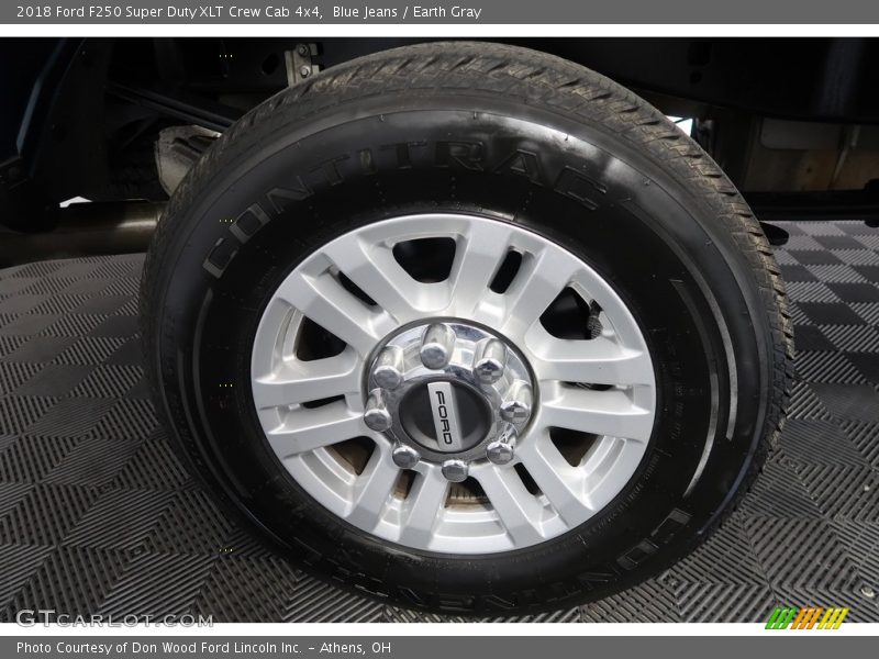 Blue Jeans / Earth Gray 2018 Ford F250 Super Duty XLT Crew Cab 4x4