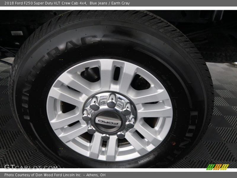 Blue Jeans / Earth Gray 2018 Ford F250 Super Duty XLT Crew Cab 4x4