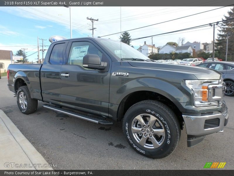 Front 3/4 View of 2018 F150 XLT SuperCab 4x4