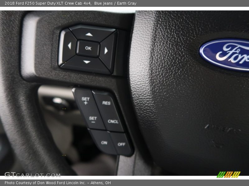 Blue Jeans / Earth Gray 2018 Ford F250 Super Duty XLT Crew Cab 4x4